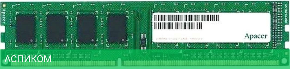 Оперативная память Apacer 4GB DDR3 PC3-12800 (DG.04G2K.KAM)
