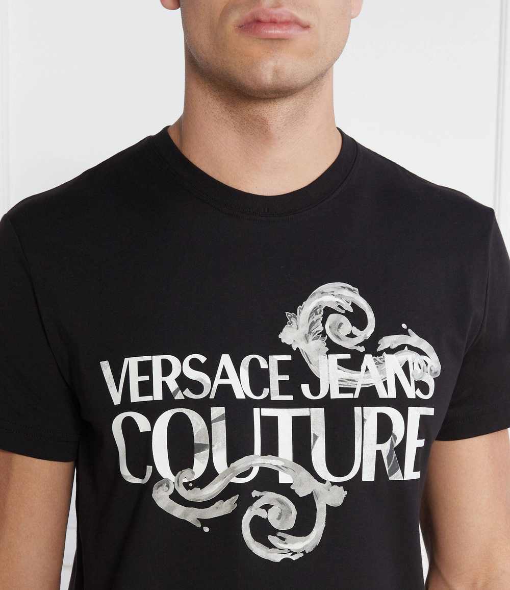 Футболка Versace Jeans Couture - черный(76GAHG00CJ00G)