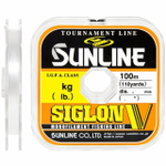 Леска для рыбалки SUNLINE Siglon V 100м 10R CONNECTED #2.0/10LB/0.235mm