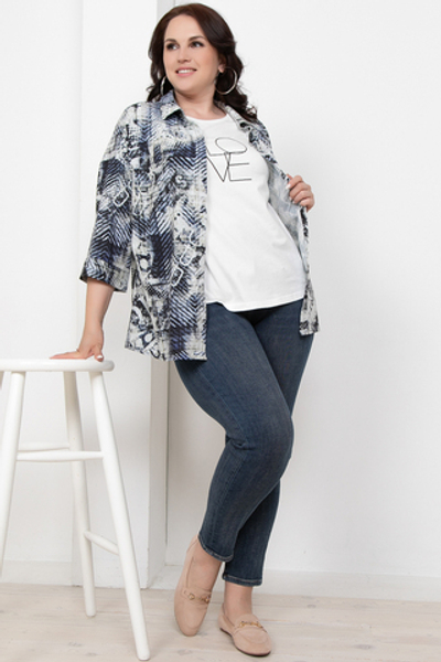 6052 Брюки джинсовые