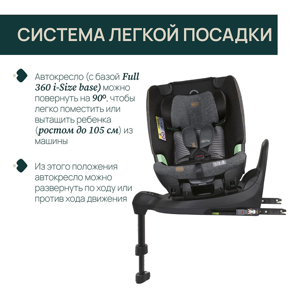 Автокресло Chicco Bi-Seat I-Size Air with Base Full 360 Black Air