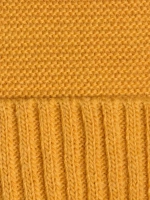 Шапка и снуд вязаные демисезонная для детей