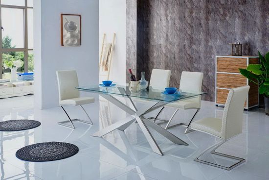 Стол Sofia стеклянный 160