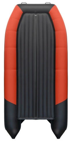 Лодка Таймень RX 3700 НДНД, 3700*1700*470 мм., цвет красный - черный