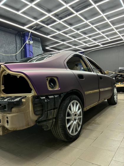 Carbins Color PPF Pinot Noir MF 008 фиолетовая матовая цветная полиуретановая защитная антигравийная пленка