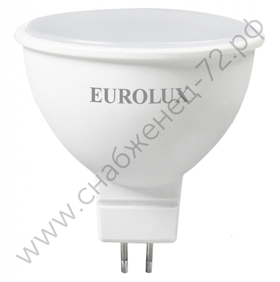 Лампа светодиодная EUROLUX LL-E-MR16-7W-230-4K-GU5.3