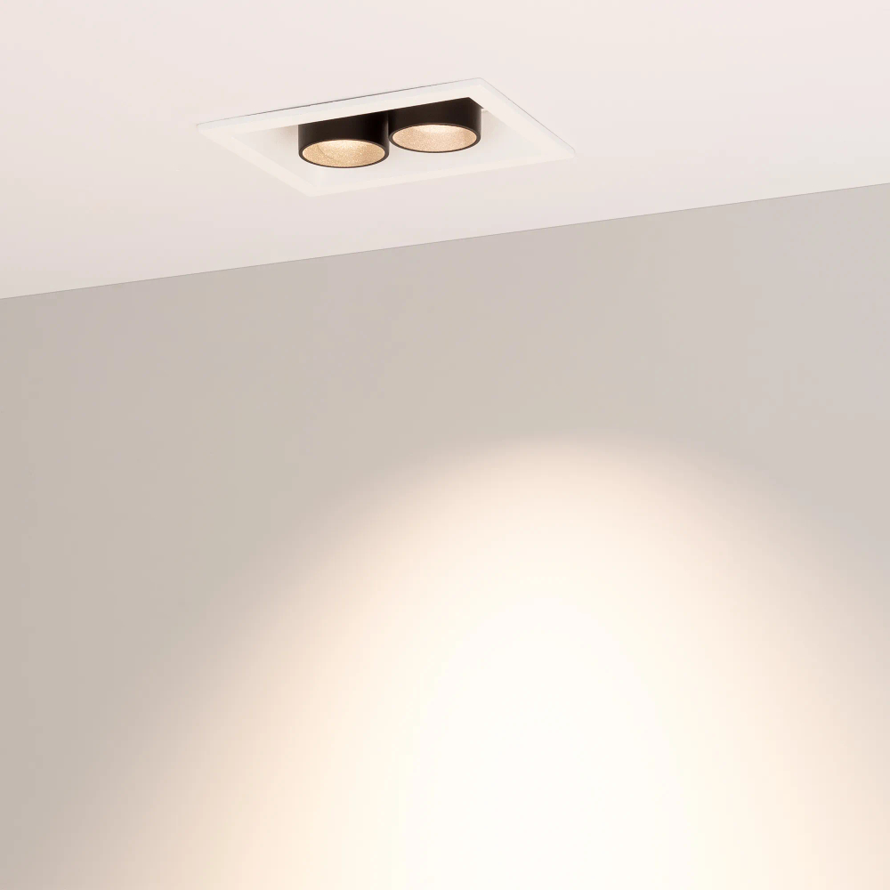 Светильник MS-ORIENT-BUILT-TURN-TC-S67x90-5W Warm3000 (WH-BK, 30 deg, 230V) (Arlight, IP20 Металл, 5 лет) 031928
