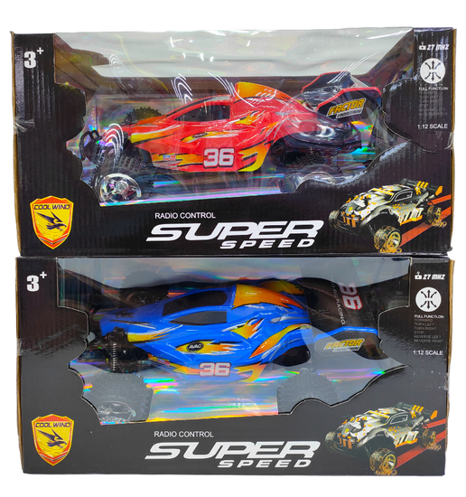 Радиоуправляемая гоночная машина  Super Speed 1:12, в ассортименте
