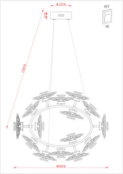 Подвесная люстра Arte Lamp