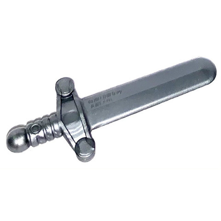 Проработанная рукоять короткого меча Flat Silver