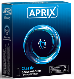Презервативы APRIX Classic ( 2 упаковки по 3 шт.)
