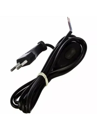 Шнур с вилкой и проходным выключателем 1,7м