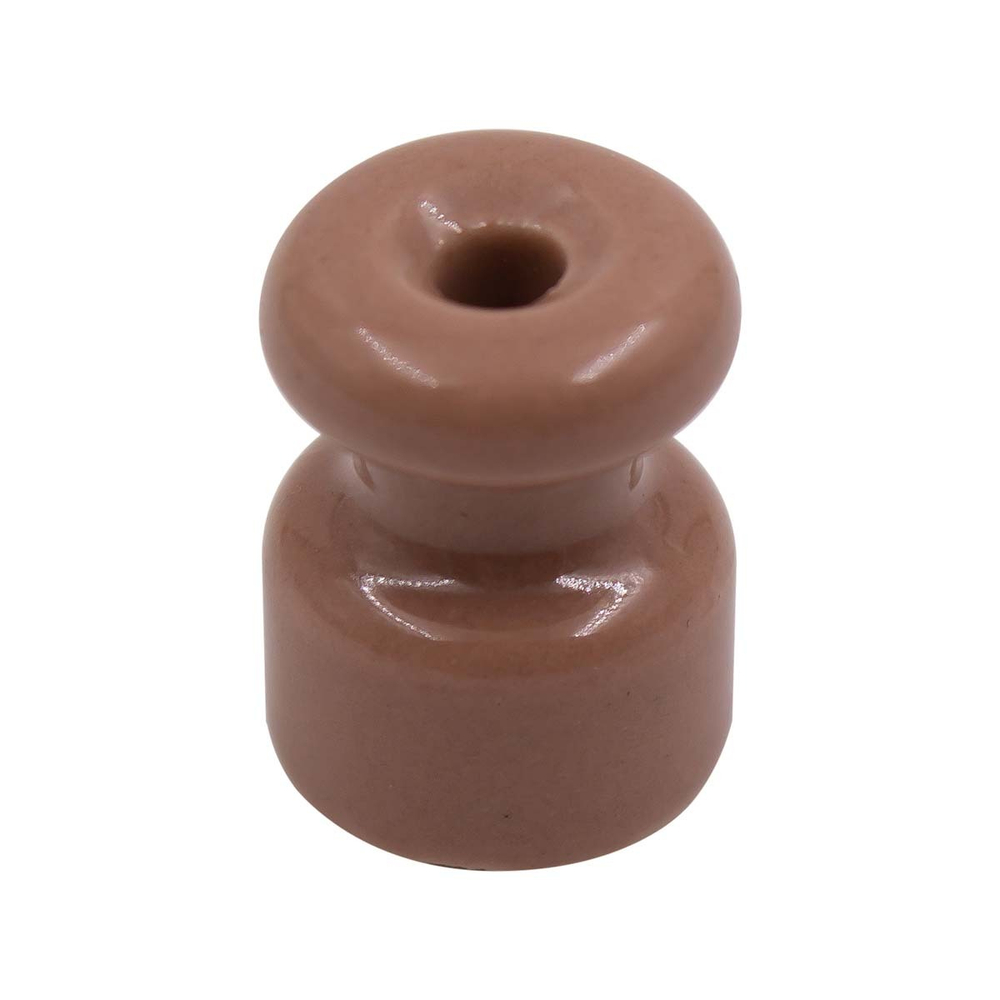 Изолятор для наружного монтажа R, керамика, цвет Капучино (50 шт/уп) R1-551-016-50