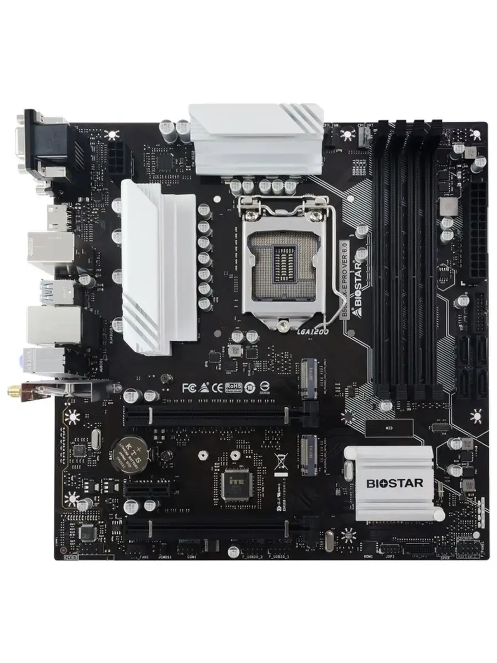 Материнская плата Biostar LGA 1200, Intel B560