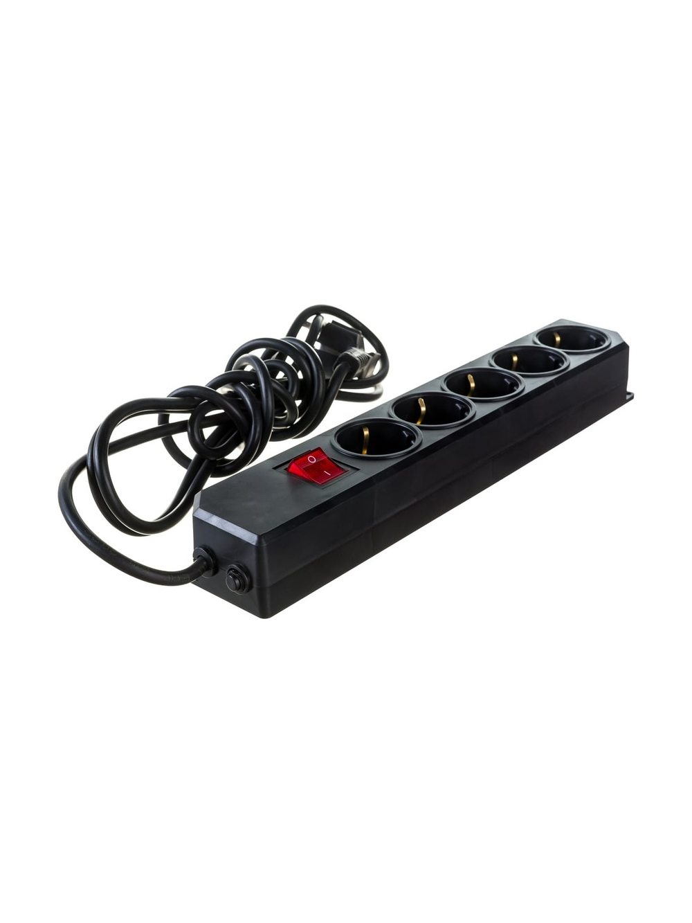 Сетевой фильтр Gigant с заземлением ПВС 3x0,75 5 гнезд 3м 80096