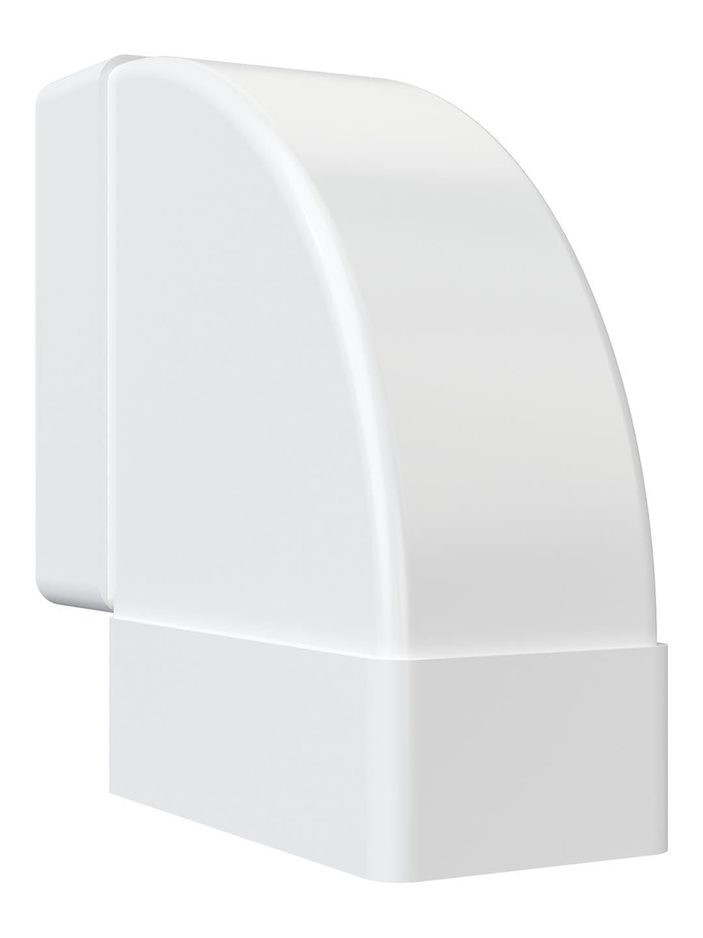 Колено КГП 60х120 горизонтальное пластик ERA