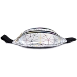 Сумка на пояс «Harizma», цвет серебро, 31*12 см