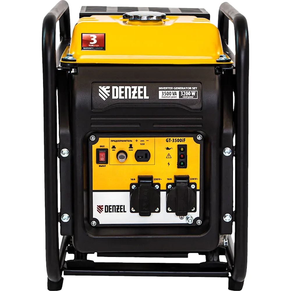 DENZEL GT-3500iF генератор инверторный бензиновый 94705