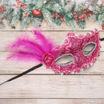 Маска карнавальная «Королевский шик», микс