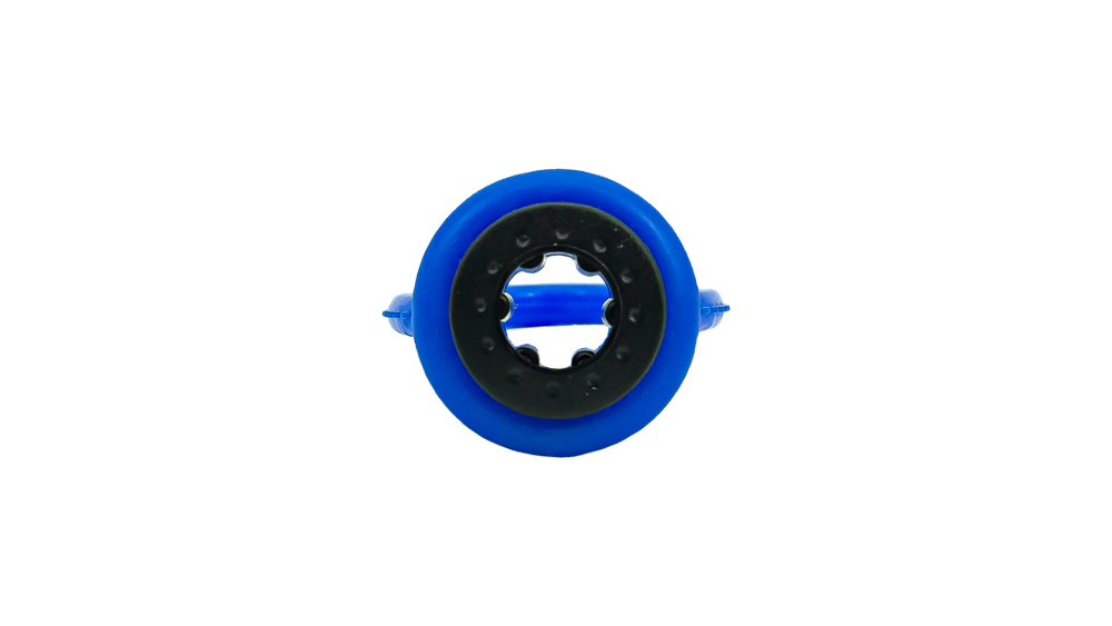 Подвес резиновый для кия - мини (черно-синий)