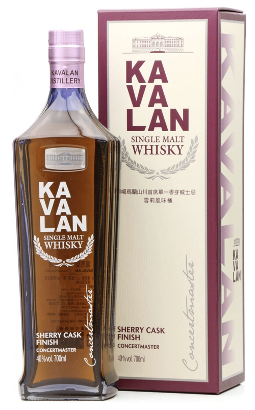 Виски Kavalan Concertmaster Sherry Cask Finish, 0.7 л