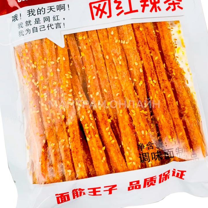 Снеки пряные Yu Jin Long Oh! my hot палочки очень острые с кунжутом (красные) 172 г