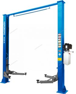 NORDBERG (N4124H-4B_380) Подъемник 2-стоечный 4 т с верхней синхронизацией, 380 В, синий