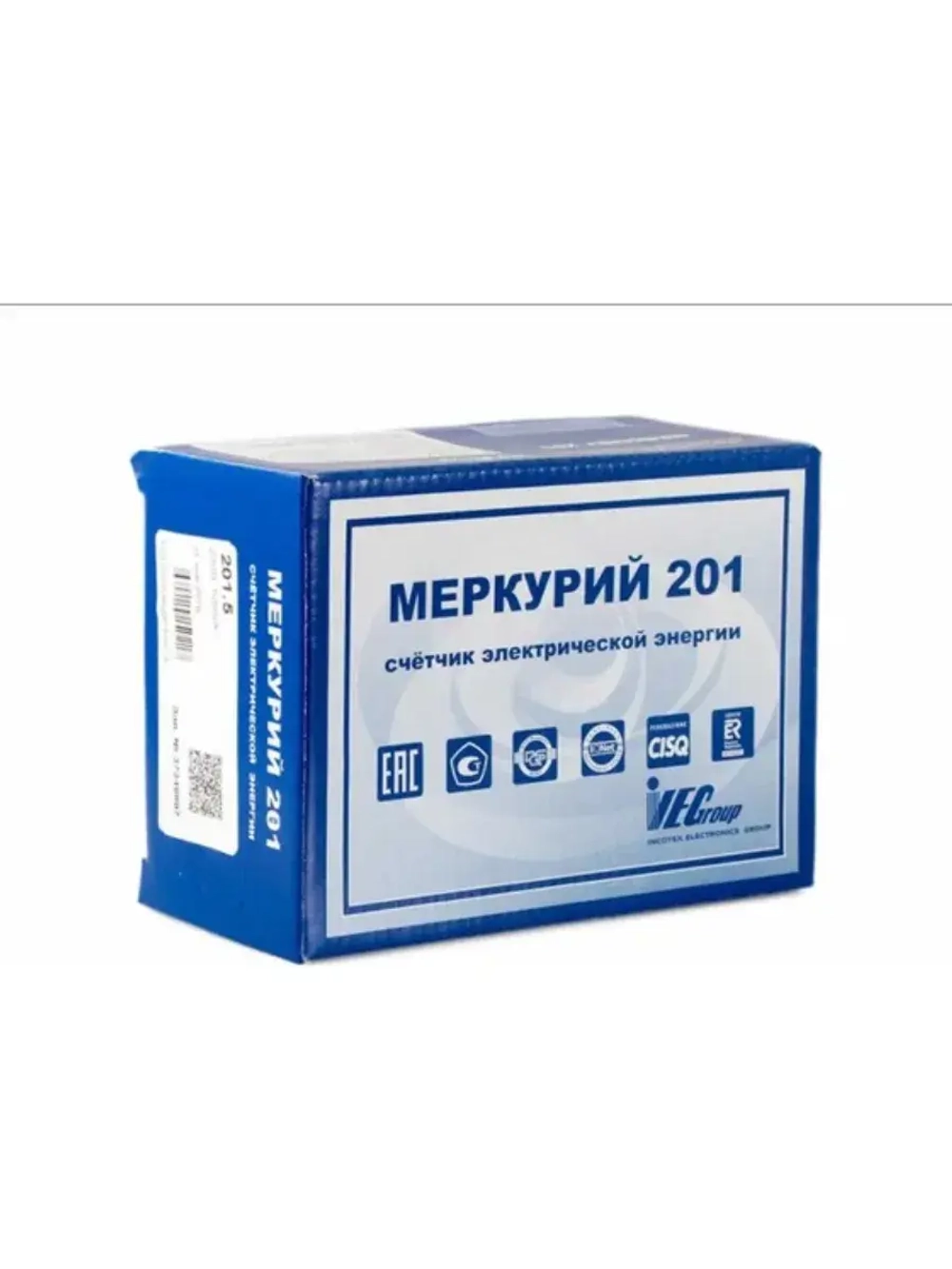 Счетчик "Меркурий" 201.5 1ф 5-60А 1 класс точн. 1 тариф.