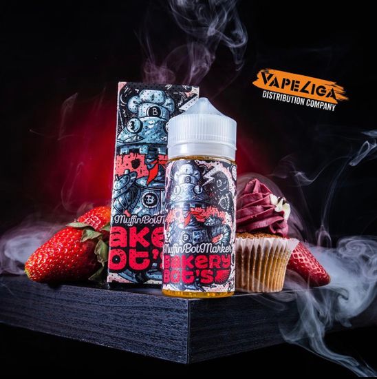 Жидкость Bakery Bot's (100 мл, 3 мг) Muffin Bot Maker