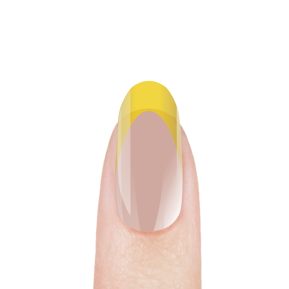 Nail Club Гель витражный G-022 Yellow Lemon лимонный 15 мл