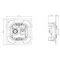 Механизм розетки RJ45/TV cat.5, ClassE-8/0-2400 МГц,  серия DB
