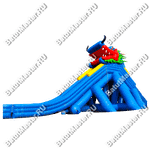 Батут-горка "Дракон из поднебесной", 55*15*13,5 м