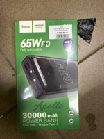 Портативный акк. Power Bank HOCO 30k 65w