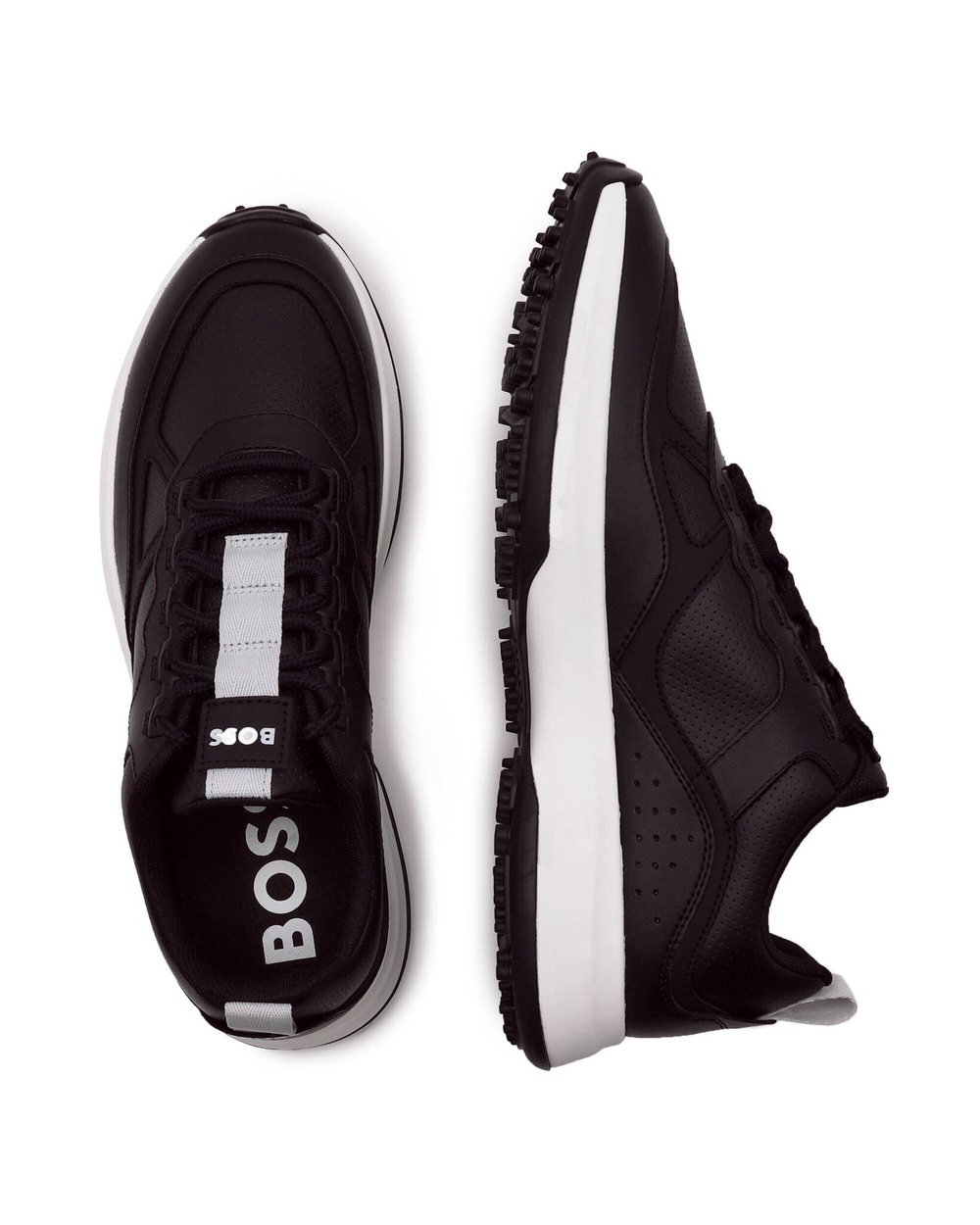 Кроссовки Cedric_Runn_flpf BOSS BLACK - черный(50493234)