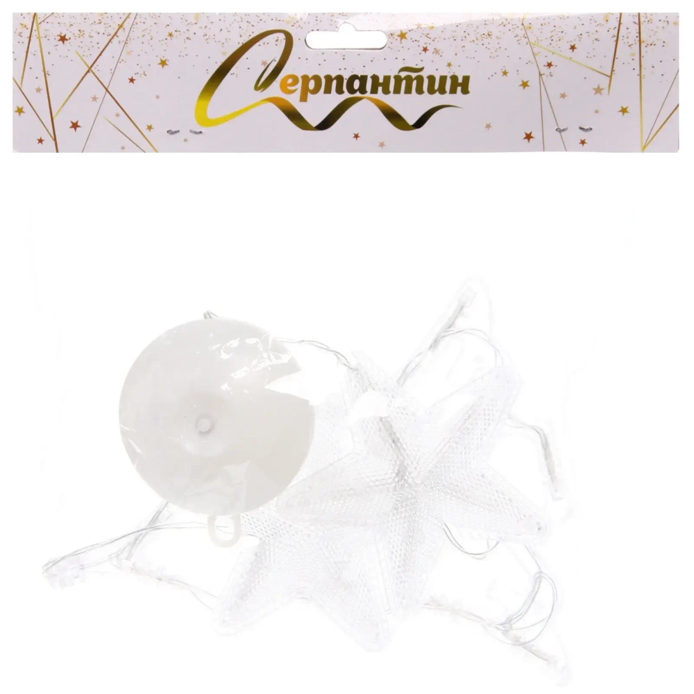 Фигура светодиодная «Елочка» 15*19 см (батарейки 3 ААА), 1 реж, Белый