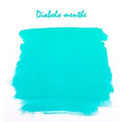 Чернила во флаконе Herbin 30 мл Diabolo menthe бирюзовые (13033T) 1