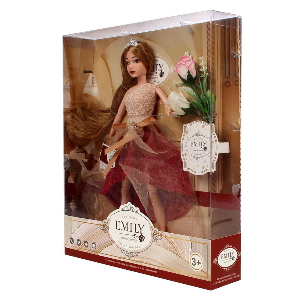 Кукла тип Модель на шарнирах 32см, коробка QJ125C