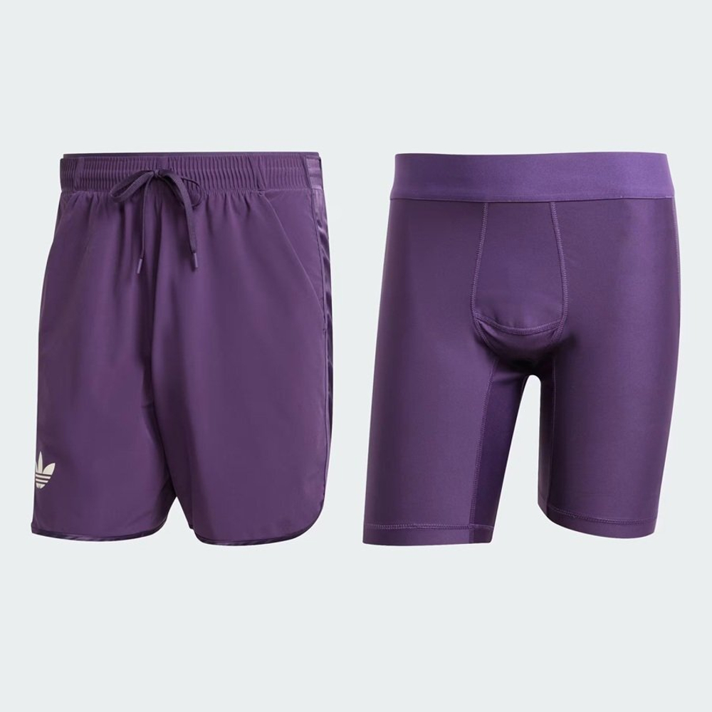 ОДЕЖДА ДЛЯ ТЕННИСА Мужская, Шорты с капри ADIDAS CLIMACOOL SHORTS SET .