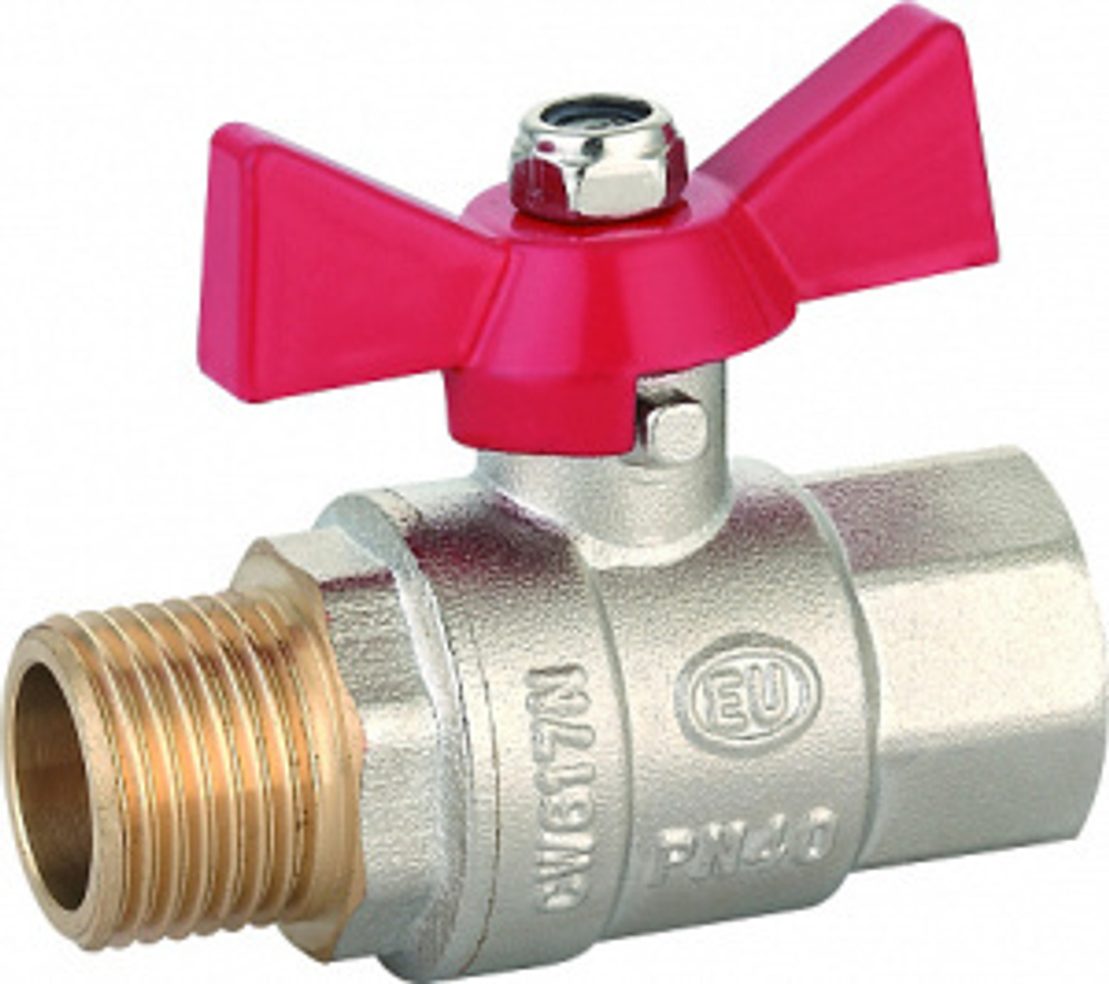 Кран шаровой Grand бабочка 1" ВР-НР (Арт.:EU.ST1285050 1)