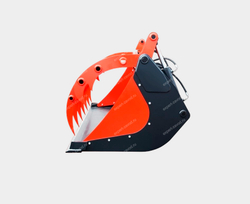 Ковш с прижимом на телескопический погрузчик