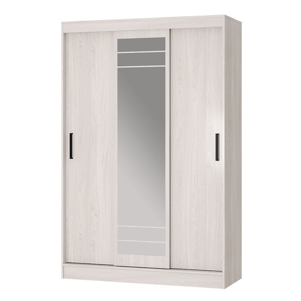 Шкаф-купе Тео ШКК-02, ясень белый