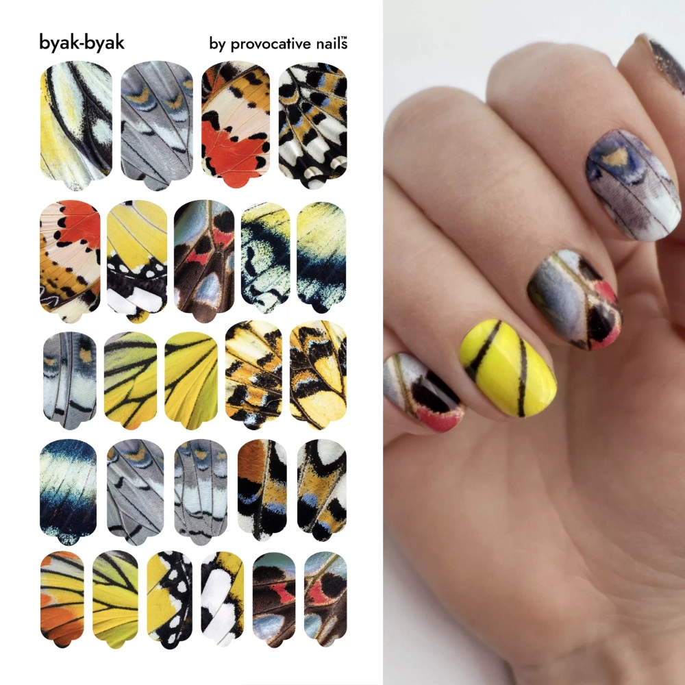 Пленки для маникюра Provocative Wraps byak-byak
