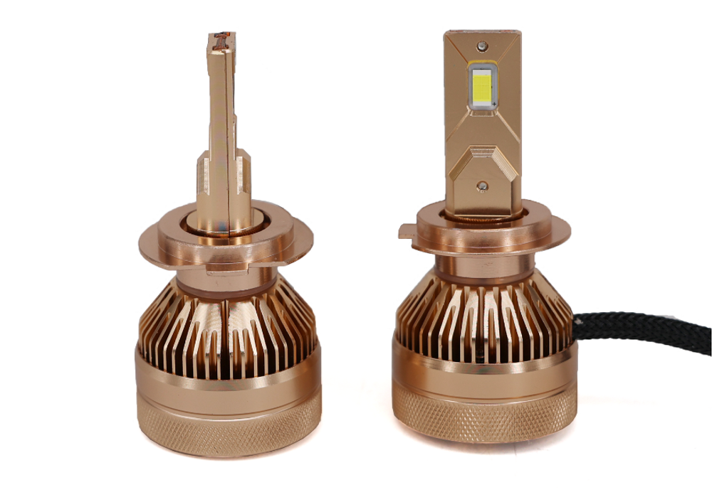 Светодиодные лампы H7 Sariti T3 с вентилятором, 12V-24V, 50W, 6000K (комплект, 2шт)