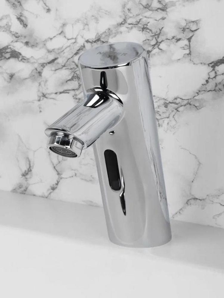 Кран сенсорный для раковины или столешницы латунь NOFER 07261.B глянцевый