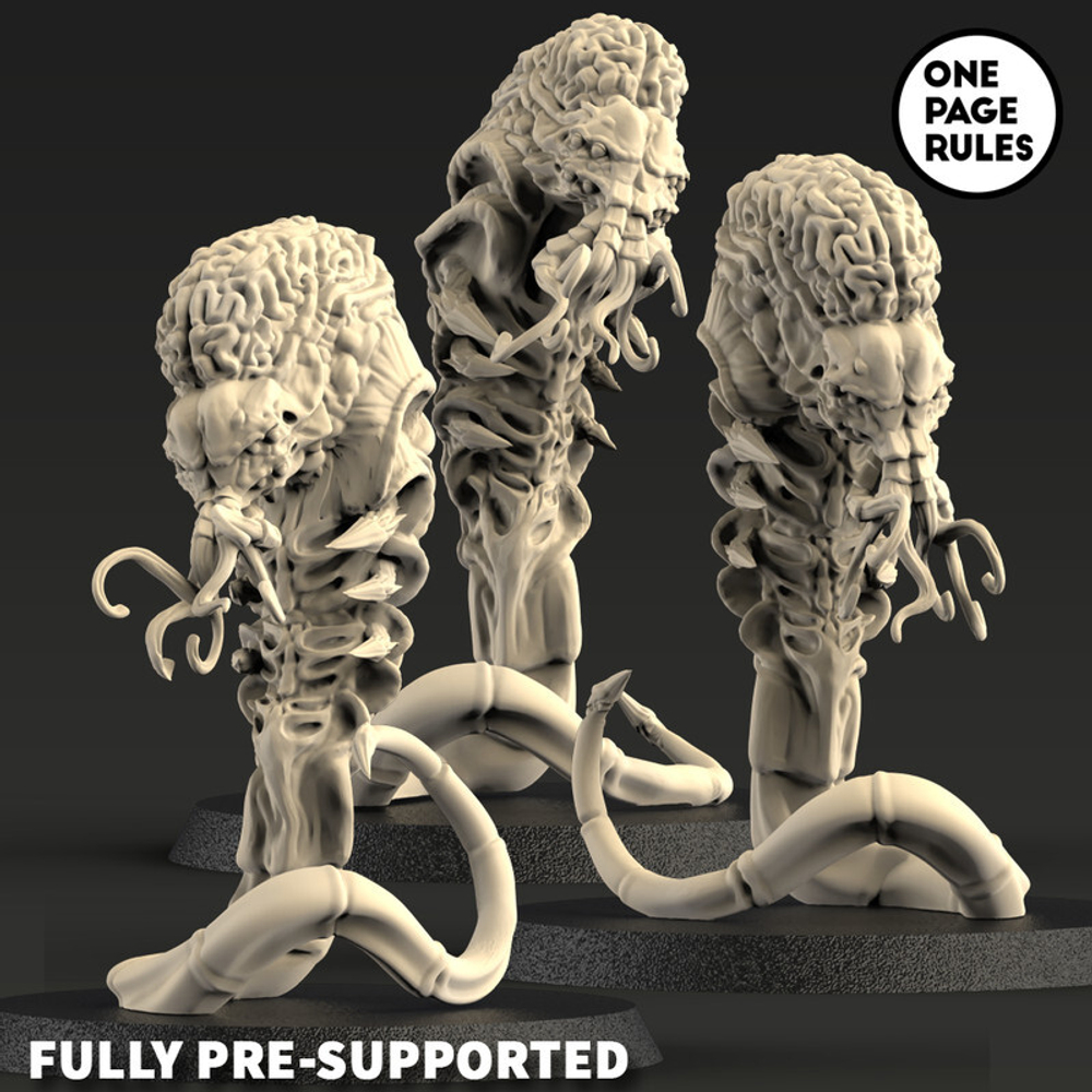 Xenos Armies Tyranids Zoanthropes 1 шт. миниатюра для dnd, днд, pathfinder, фентези, Настольная игра, НРИ, Варгейм, РПГ