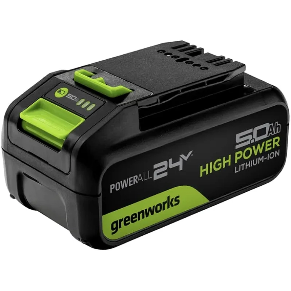 Аккумуляторная газонокосилка Greenworks GD24LM33K5 24В (1 x 5 Ач, ЗУ) нож 33 см, 2516107UG