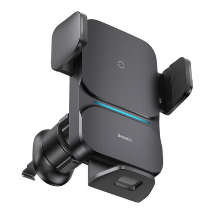 Автомобильный держатель Baseus Wisdom Auto Alignment с Беспроводной Зарядкой 15W (CGZX000001)