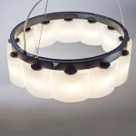 812126 Люстра NIBBLER 12х6W(Led) G9 ЧЕРНЫЙ/БЕЛЫЙ