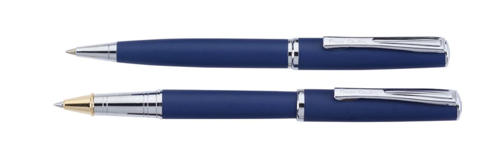 Подарочный набор ручек Pen and Pen Pierre Cardin (Пьер Кардэн) PC0941BP/RP синие в подарочной упаковке