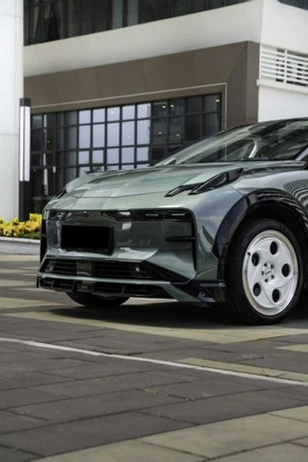 Обвес для Zeekr X 2023+ Зикр тюнинг губа юбки диффузор спойлер